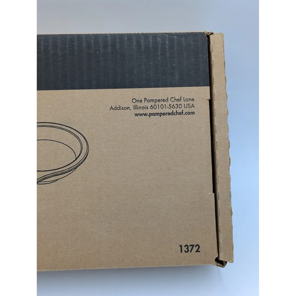 Pampered Chef Microwave Egg Cooker Stoneware 1372 Beige Double Well USA Tray